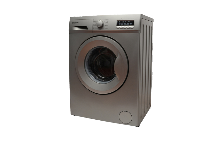 
	Machine à laver Sharp ES-FE810DZL-S 8Kg Silver – A++
